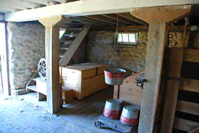 Dairy Area of the Barn